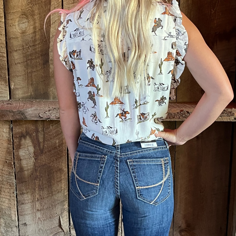 The Cutest little Ariat tank top. - Picture 2 of 2